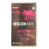 Psp Metal Gear Acid