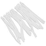 Pssopp 200pcs Cordão Elástico Macio Elásticos Bandas Elásticas Fivela Ajustável Esticar Corda Corda Corda Para Roupas DIY Fazendo Costura Acessórios Artesanais 3 Elástico