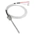 Pt100 Ai316 6 X 100mm Cabo Silicone 2m 1 2 Bsp 0 A 200c