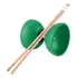 Pu Conjunto De Bastão De Diabolo De Rolamento Triplo De Cor