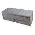 Puf Baú Recamier Com Gaveta 120x40x45cm  sapateiro 