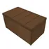Puf Baú Recamier De Solteiro 90x50x45cm Conforto E Qualidade