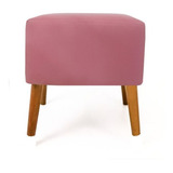 Puf Puff Para Sala Pé Palito Várias Cores 45 Cm Altura