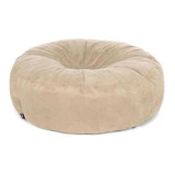 Puff 120x40 Redondo Suede C Enchimento Sala Pufe Almofadao