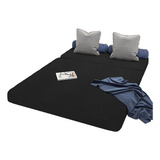 Puff 3 Em 1 Multiuso De Casal Vintage Colchão Com Enchimento E Zíper Estilo Sofa Sogude