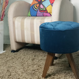 Puff Banqueta De Luxo