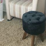 Puff Banqueta De Luxo