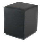 Puff Banqueta Decorativo Cubo Sala Quarto Couro Eco Novidade