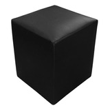 Puff Banquinho Decorativo Courino Quadrado Cubo
