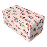 Puff Baú Decorativo Minnie Tamanho Grande