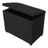 Puff Bau Decorativo Organizador Porta Objetos Calçadeira