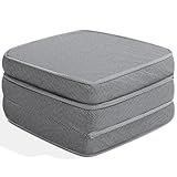 Puff Colchonete Dobrável Sofa 3 Em 1 Solteiro BF Colchões