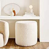 Puff De Boucle Estofado Ideal Para Salas E Quartos