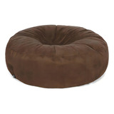 Puff Ensaio Newborn Suede Animale Com Enchimento Fotos Bebe Cor Marrom