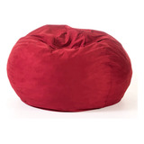 Puff Ensaio Newborn Suede Atelier Sopuffs Com Enchimento Fotos Bebe Cor Vermelho