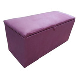 Puff Mini Baú Bauzinho Infantil Multiuso Porta Objetos