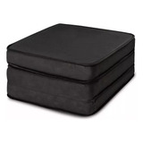 Puff Multiuso 3 Em 1 Solteiro Espuma C Zíper Top De Linha