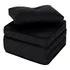 Puff Multiuso Bordado Matelassê + Travesseiro Solteiro Preto