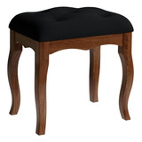 Puff Pelucia Para Sala Retangular Retro Suede Capitone