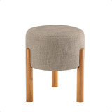 Puff Redondo Banqueta Decorativo