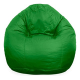 Puff Sparky Sem Enchimento Modelo Pêra Oiadecor Cor Verde Bandeira Oia Decor