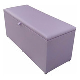 Puffe Bau Multiuso Retangular Extra Grande 1 00m Lilas Puff