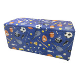 Puffs Organizador Para Guarda Roupa Báu Tenis Brinquedos