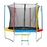 Pula Pula P Playground Infantil 2 44 Henri Trampolim Cor Multicolorida Cor Da Lona De Salto Preta Cor Da Proteção De Molas Colorida