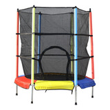 Pula Pula Trampolim Infantil Até 100kg Cama Elástica 140cm