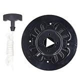 Pull Start Recoil Starter Para Gerador 186F Com Material De Liga De Alumínio Alto Desempenho Backup De Emergência Compatível Com Modelo 186F