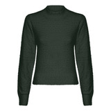 Pullover Feminino Em Tricot