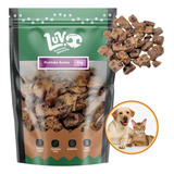 Pulmão Suíno Petisco Natural Luv Para Cachorro E Gatos 80g