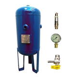 Pulmão Vertical Ar Comprimido 20l 12bar 3 Saídas Acessórios