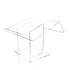 Púlpito De Mesa Pratice Em Acrílico Cristal