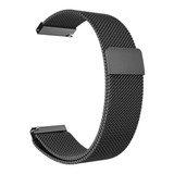 Pulseira 16mm 18mm 20mm 22mm 24mm Magnética Engate Rápido Cor Preto Largura 18 Mm