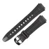 Pulseira 18mm Silicone Compatível Casio Sport Aw-80 Aw-82 Cor Preta
