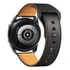 Pulseira 20mm De Couro Natural Compatível Com Mibro Watch T1 Cor Preta