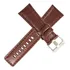 Pulseira 22mm Couro Legitimo Compatível Com Tommy Hilfiger Cor Pinhão