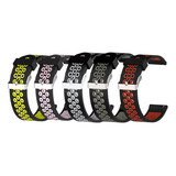 Pulseira 22mm De Silicone