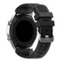 Pulseira 22mm Silicone Confort Compatível Zeblaze Stratos 2 Cor Preto