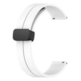 Pulseira 22mm Silicone Magnetica