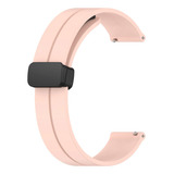 Pulseira 22mm Silicone Magnética Para Relógios Nautica