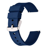 Pulseira 22mm Silicone New