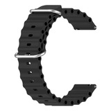 Pulseira 22mm Silicone Oceano