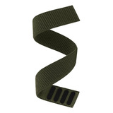Pulseira 26mm De Nylon Compatível Com Relógio Diesel Dz4305 Cor Verde