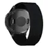 Pulseira 26mm Nylon Compatível Com Relógio Garmin Fenix 2 Cor Preta