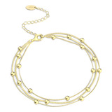 Pulseira 3 Voltas Bolinha