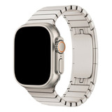 Pulseira Aço Inox Para Apple Watch Ultra 49mm Pronta Entrega