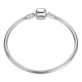 Pulseira Aço Para Berloque Compatível Com Pandora E Vivara