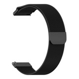 Pulseira Aço Várias Cores Para Smartwatch Encaixe Reto 20mm